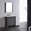 Ensemble de meuble-lavabo pour salle de bain simple 30 po avec miroir Artemis-24551216