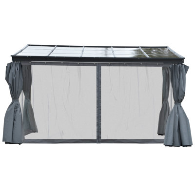 13' X 9.5' Aluminium Patio Gazebo