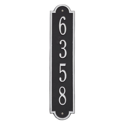 Richmond 1-Line Wall Address Plaque