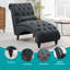 Chaise de lecture 50 po rembourrée et ergonomique-1876958412