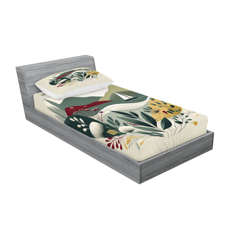 Ensemble de draps en microfibre pour chambre d'amis, Simple