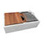 33.5" L x 20" W Farmhouse Kitchen Sink
