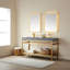 Ensemble de meuble-lavabo double 60 po avec miroir Kalvin-648009532-647484843-647484840