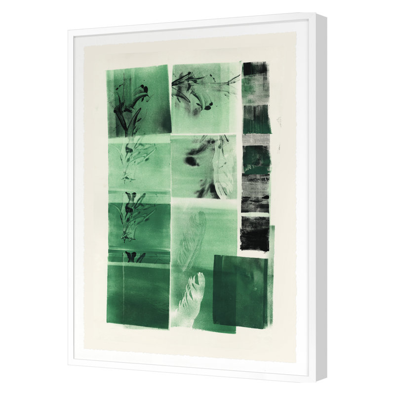 Configurations 12 Print by Paschke, Chris, White Single Picture Framed, 26'' H x 19'' W