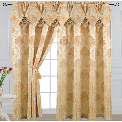Panneau de rideau simple obscurcissant en polyester Moody