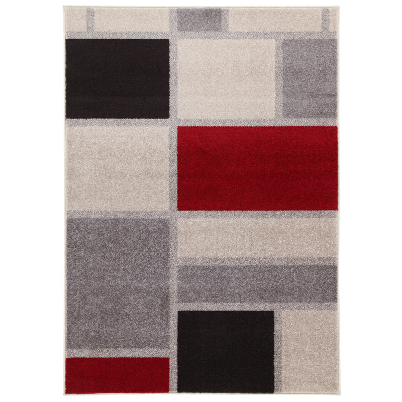 Casa Geometric Area Rug, Rectangle 150 x 220cm
