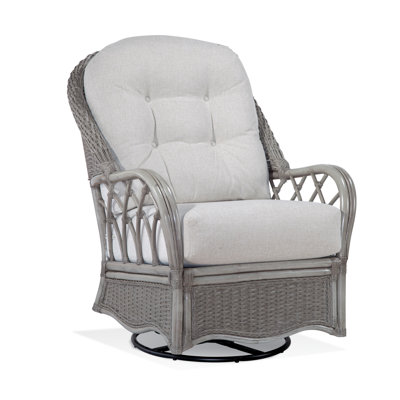 Everglade Upholstered Swivel Glider Armchair
