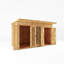 Mercia 12 x 6ft Maine Pent Summerhouse With Side Shed