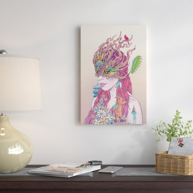 « before all things », impression sur toile tendue, H 12 po x l 8 po x P 0,75 po
