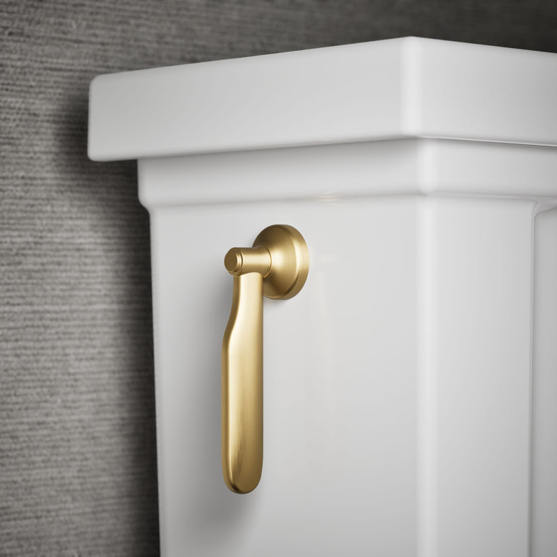 Tresham Trip Lever, Vibrant Brushed Moderne Brass