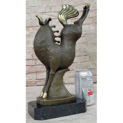 Sculpture cheval en bronze