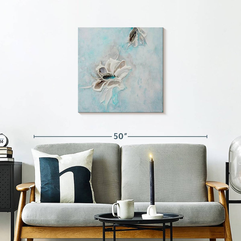 In The Turquoise Sea II, 24" H x 24" W