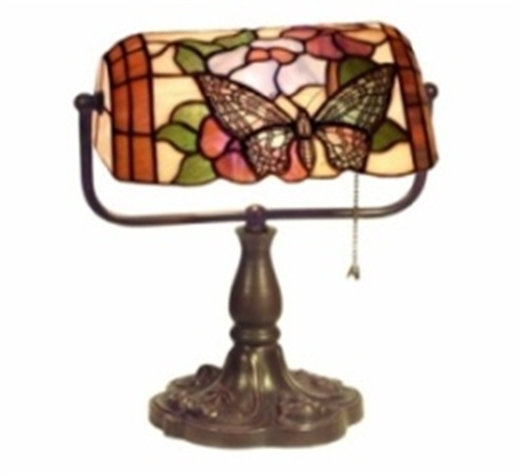Lampe de banquier 13" tiffany Delray
