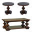 Ensemble de tables basses 3 pièces Sherita