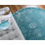 Tapis floral turquoise Brandt-45469504
