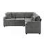 Canapé-lit modulaire, canapé modulaire en L avec compartiment de rangement dissimulé-1040373918