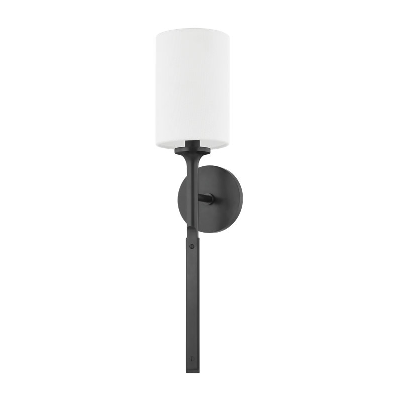 Brewster 1 Light Wall Sconce, Old Bronze