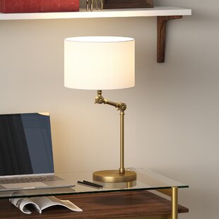 Visual Comfort Brass Desk Task Lamp. Swing Arm Industri