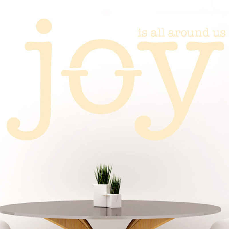 Wall Decal, Beige, Large