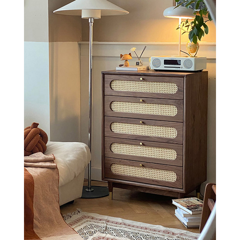 Simple Wicker Large-Capacity Accent Chest