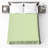 Solid Light Green Quilted Bedspread All Sizes-126175230