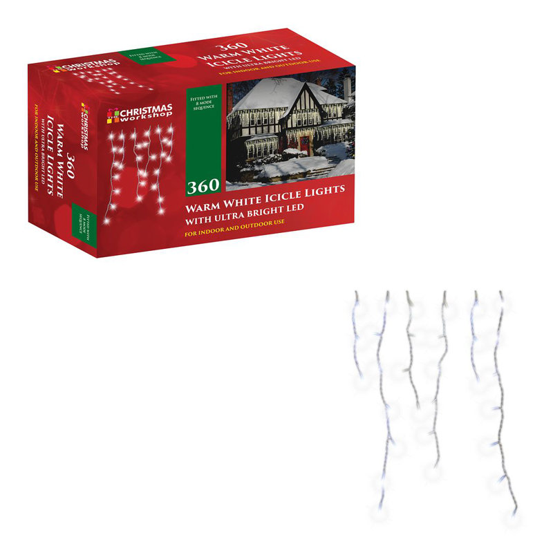 LED Indoor / Outdoor Icicle Lights