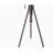 Rustic Appearance 1pc Washed Steel Tripod Lighting with Unique Pull Chain Switch 32"H-1602737041