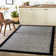 Viveiros Handmade Tufted Wool Black/Gray Area Rug