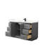 Meuble-lavabo simple 60 po avec plateau Strada-92723954-92723955-98232621