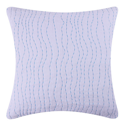 Kantha Quilted Euro Sham