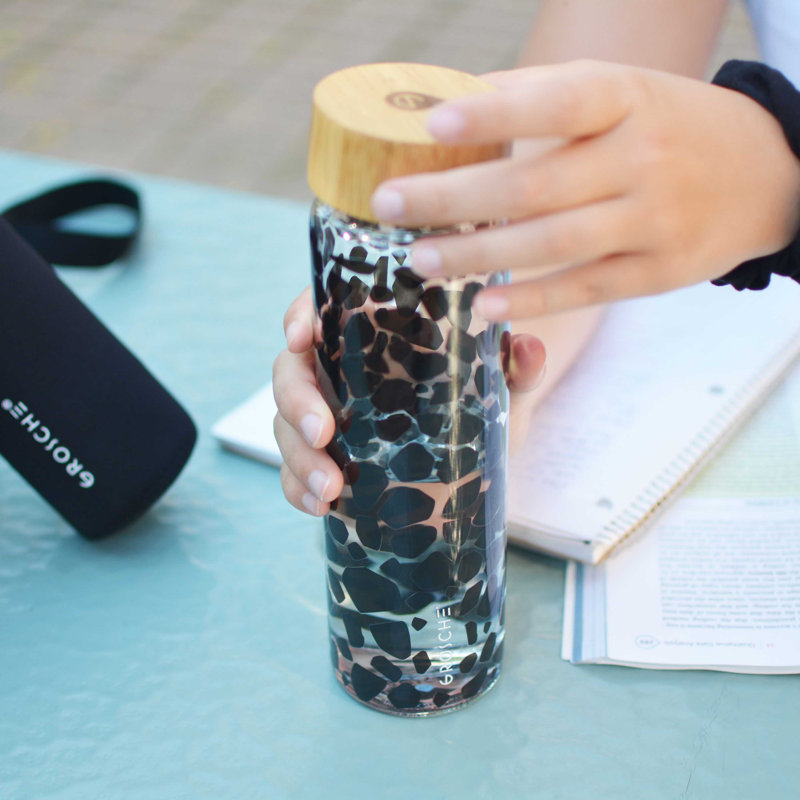 Grosche 22oz. Glass Water Bottle