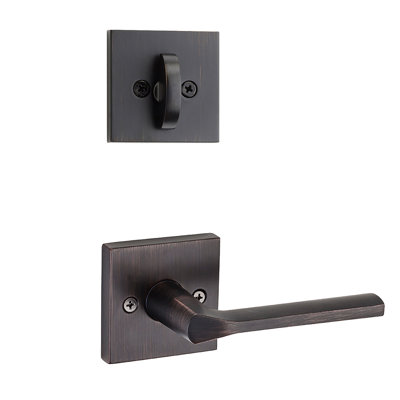 Lisbon Single Cylinder Interior Lever Set (Exterior Portion Sold Separately)