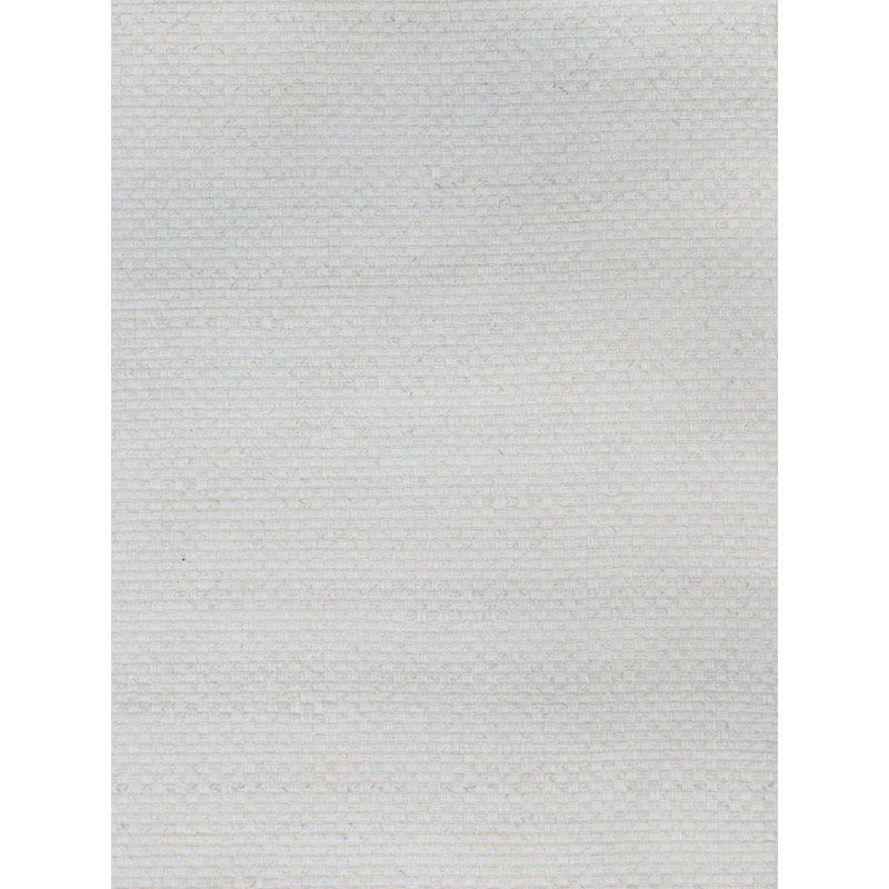 Yantra Stripes Area Rug in Silver, Rectangle 10' x 14'