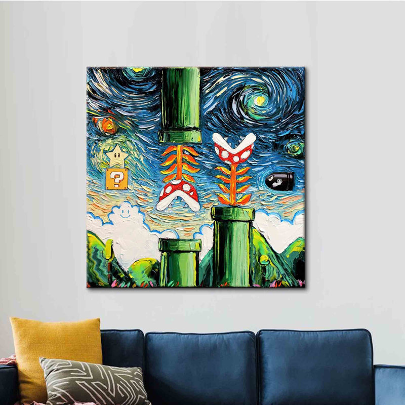 Print on Canvas, Wrapped Canvas, Does Not Apply, 20 cm H x 20 cm W
