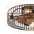 Branagh 19" Enclosed Low Profile Ceiling Fan with LED Lights and Remote Control-319103378