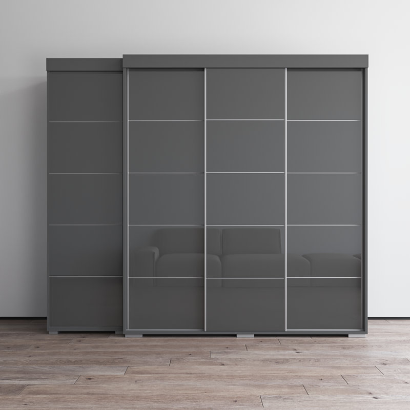 Armoire 94,1 "Aria 3D-EX Aria, gris