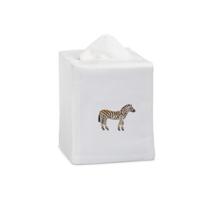 African Zebra Tissue Box Cover