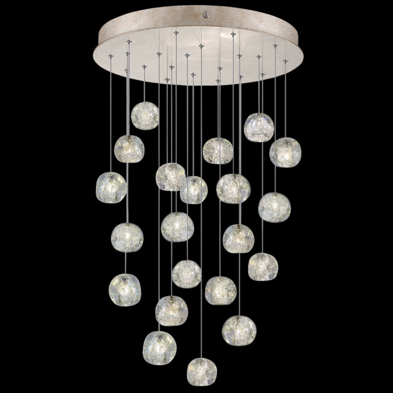 Luminaire suspendu Natural Inspirations, Doré, 16 lumières