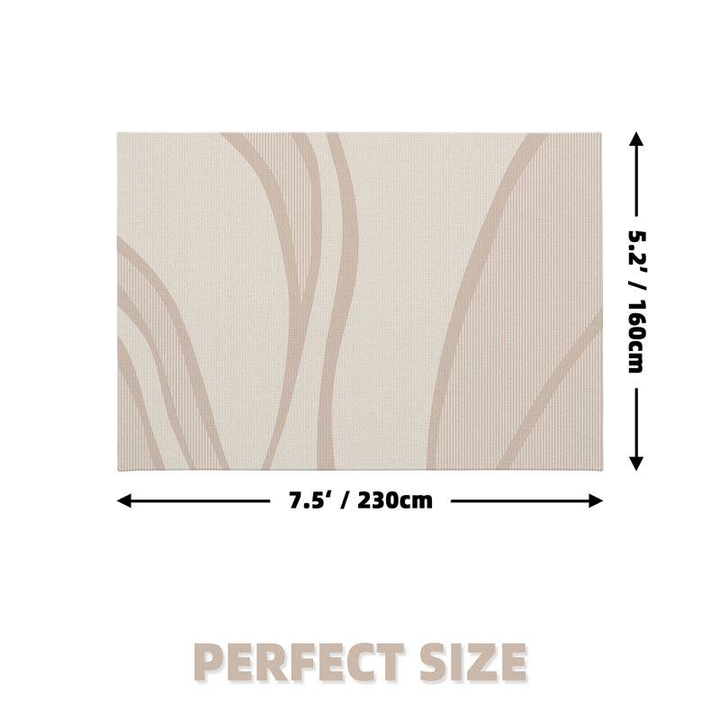 Haydan Indoor Rug, Rectangle 5'2" x 7'6"