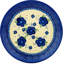 Bleu-belle Fleur Decorative Plate