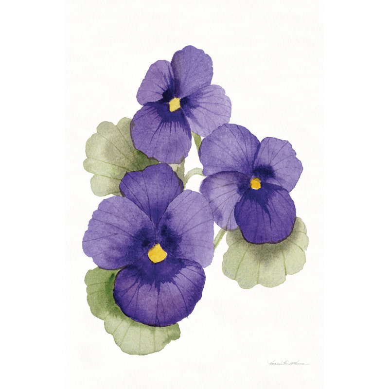 Easter Blessing Flower IX by Kathleen Parr McKenna - No Frame Painting on Canvas, 76cm H x 51cm W