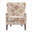Chaise d'appoint rembourrée pour adultes Colette, chaise d'appoint polyvalente pour le salon et les petits espaces
