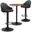 Table bistro et tabourets de bar pivotants de 23,5 po Belcherry-1775883962-1775883952
