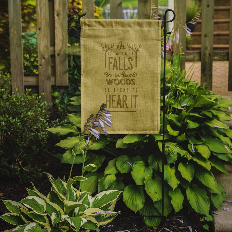 Double Sided 15'' H x 11'' W Polyester Garden Flag