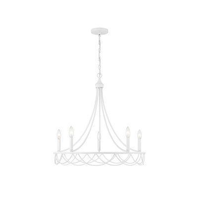 Maecie 5 - Light Dimmable Classic / Traditional Chandelier