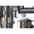 85'' H x 242'' W Brown Bronzed Metal Gate