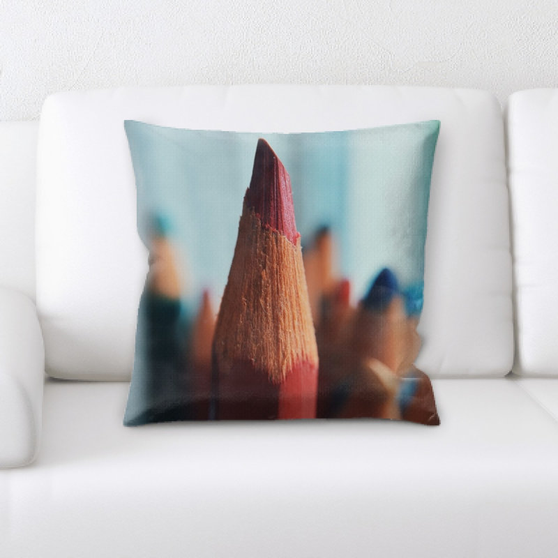 Microsuede Reversible Throw Pillow