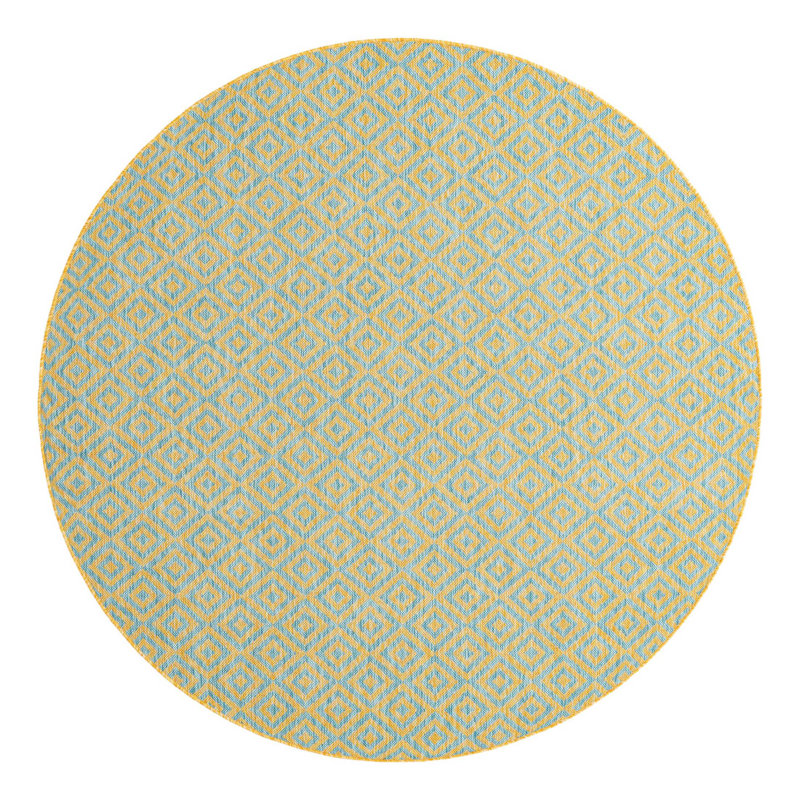 Jill Zarin Costa Rica Outdoor Rug, Round 6'7"