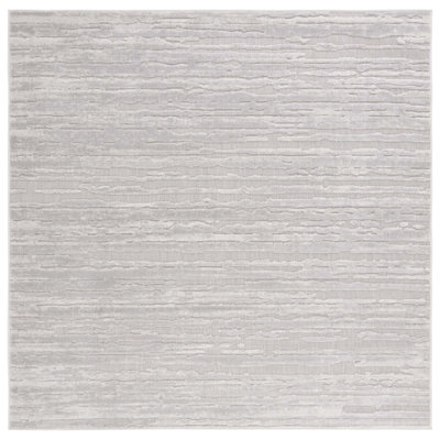 Olivarez 506 Area Indoor/Outdoor Area Rug In Grey / Ivory
