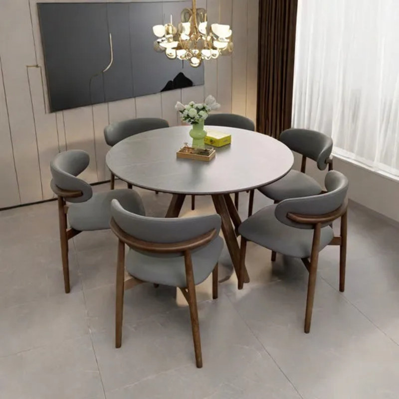Table et chaises de salle à manger haut de gamme et pratiques, H 29,5 po x L 47,2 po x l 47,2 po